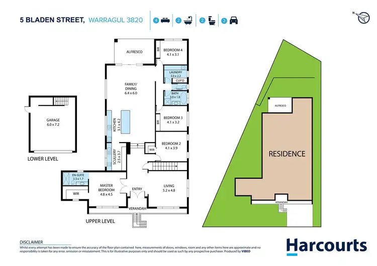 Floorplan of Homely house listing, 5 Bladen Street, Warragul VIC 3820