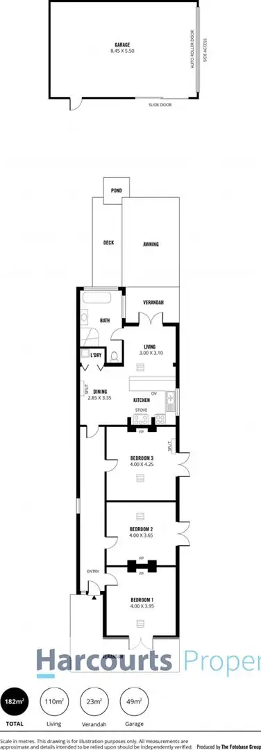 Floorplan of Homely house listing, 23 Charles Sturt Avenue, Grange SA 5022