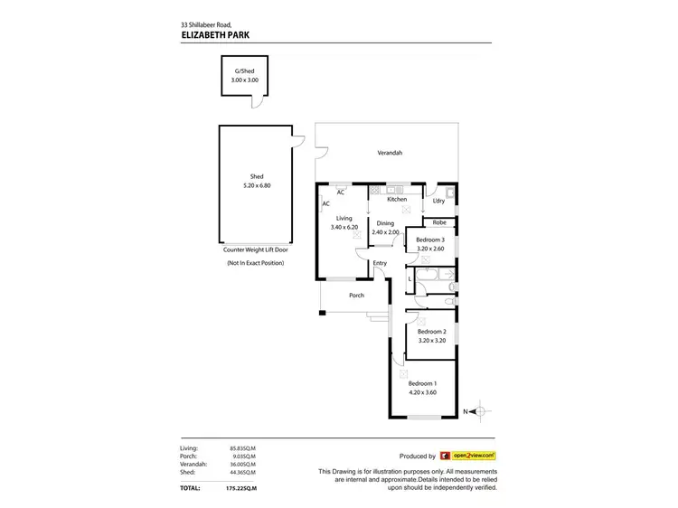 Floorplan of Homely house listing, 33 Shillabeer Road, Elizabeth Park SA 5113
