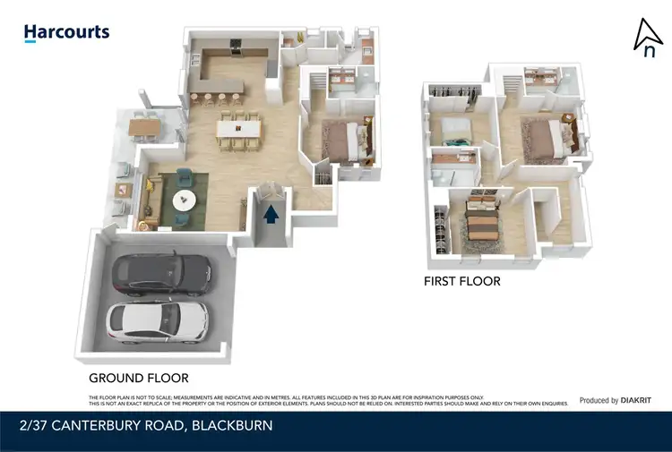 Floorplan of Homely townhouse listing, 2/37 Canterbury Road, Blackburn VIC 3130