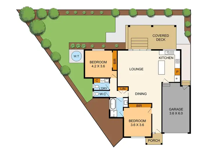 Floorplan of Homely unit listing, 4/4 Montgomery Court, Kilsyth VIC 3137