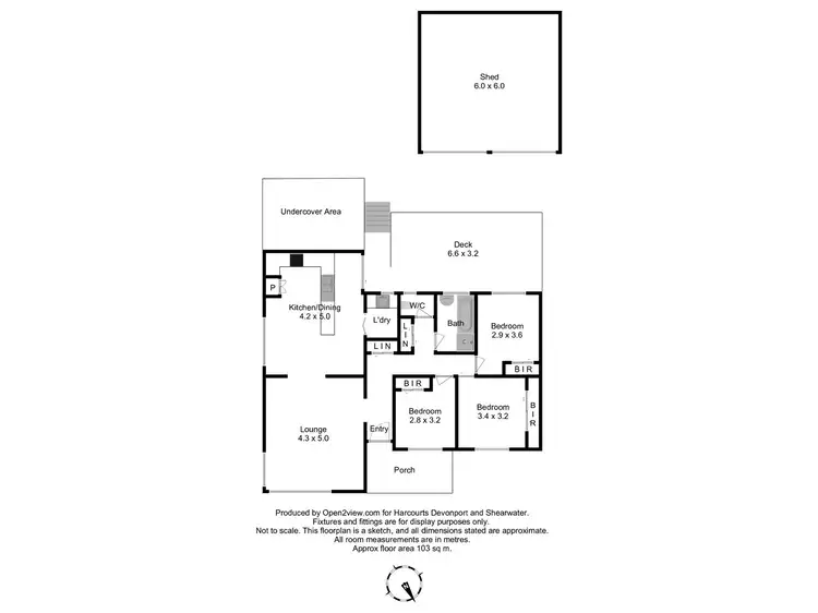 Floorplan of Homely house listing, 30 Mungala Crescent, Miandetta TAS 7310