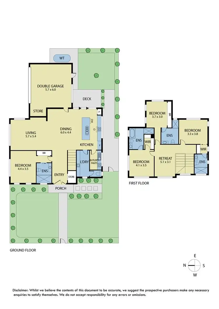 Floorplan of Homely townhouse listing, 1/284 Elgar Road, Box Hill South VIC 3128