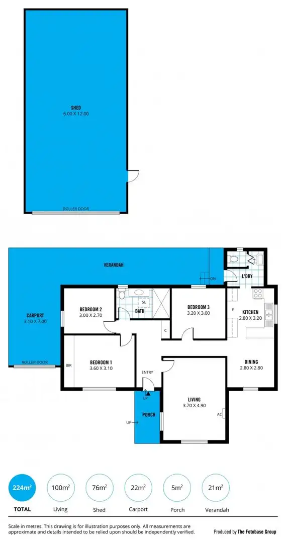 Floorplan of Homely house listing, 16 Western Avenue, Pasadena SA 5042