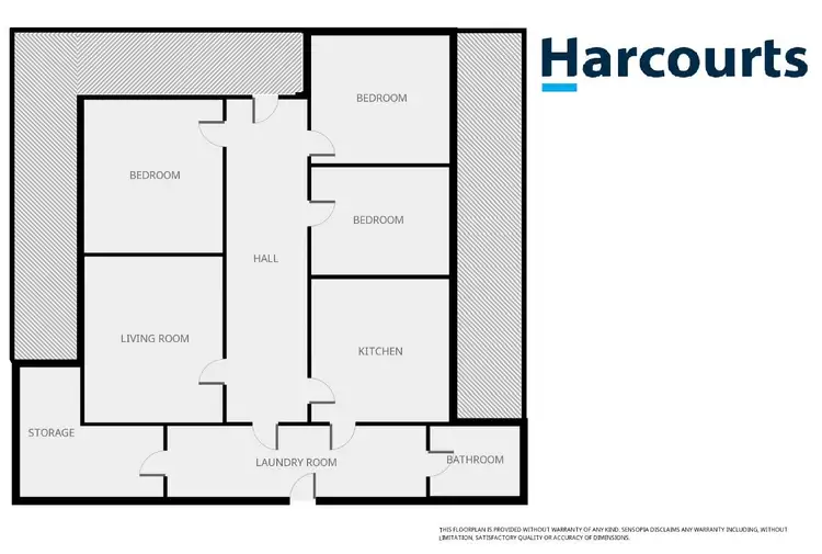 Floorplan of Homely house listing, 10 John Street, Jeparit VIC 3423