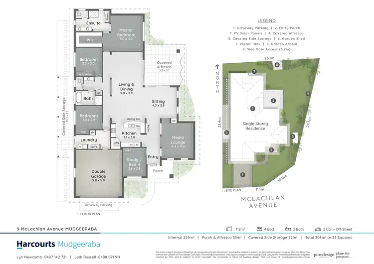 Floorplan of Homely house listing, 9 McLachlan Avenue, Mudgeeraba QLD 4213