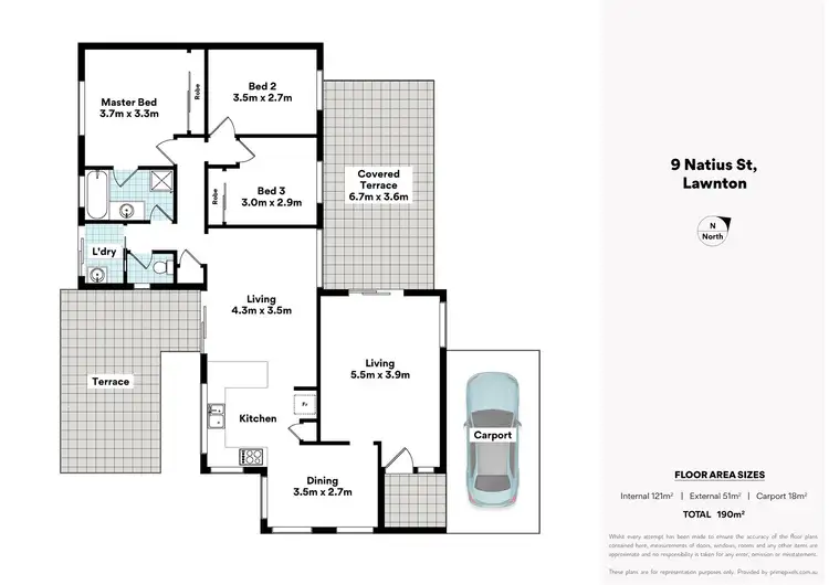 Floorplan of Homely house listing, 9 Natius Street, Lawnton QLD 4501