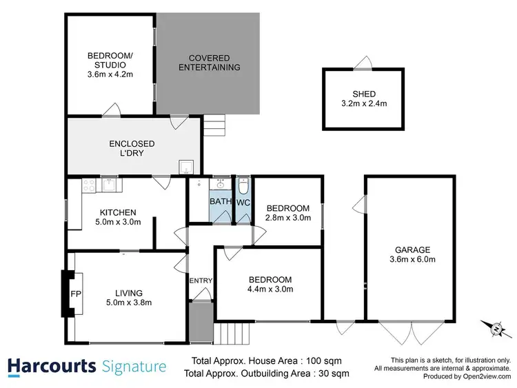 Floorplan of Homely house listing, 31 Lennox Avenue, Lutana TAS 7009
