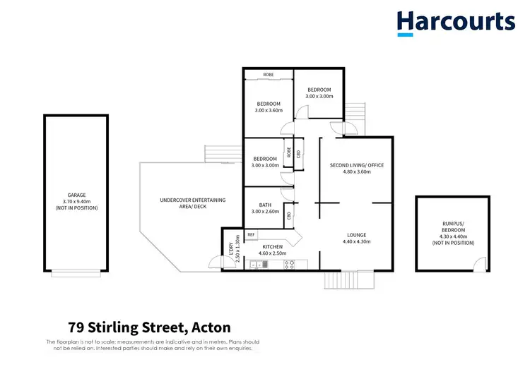 Floorplan of Homely house listing, 79 Stirling Street, Acton TAS 7320