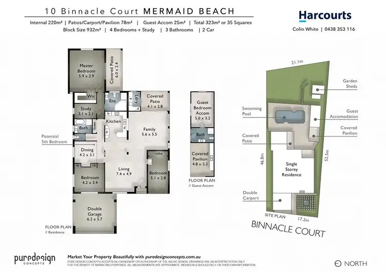 Floorplan of Homely house listing, 10 Binnacle Court, Mermaid Waters QLD 4218