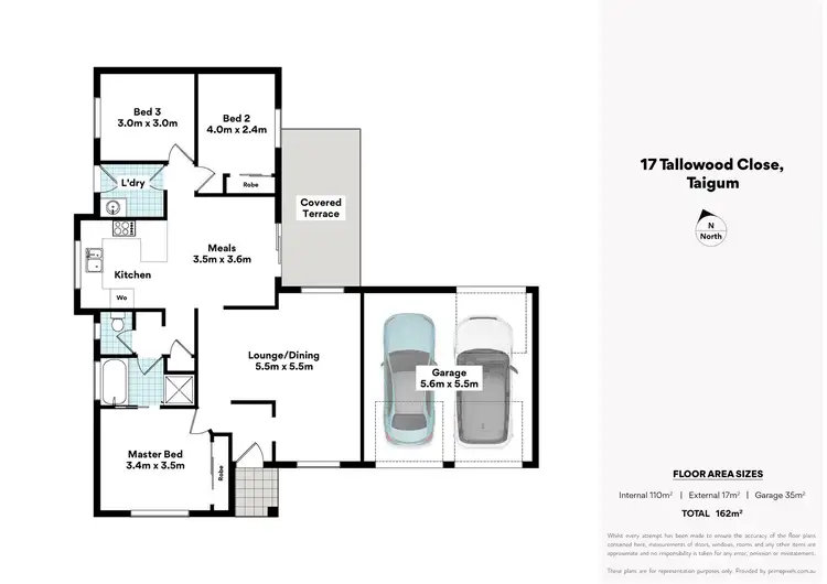 Floorplan of Homely house listing, 17 Tallowwood Place, Taigum QLD 4018