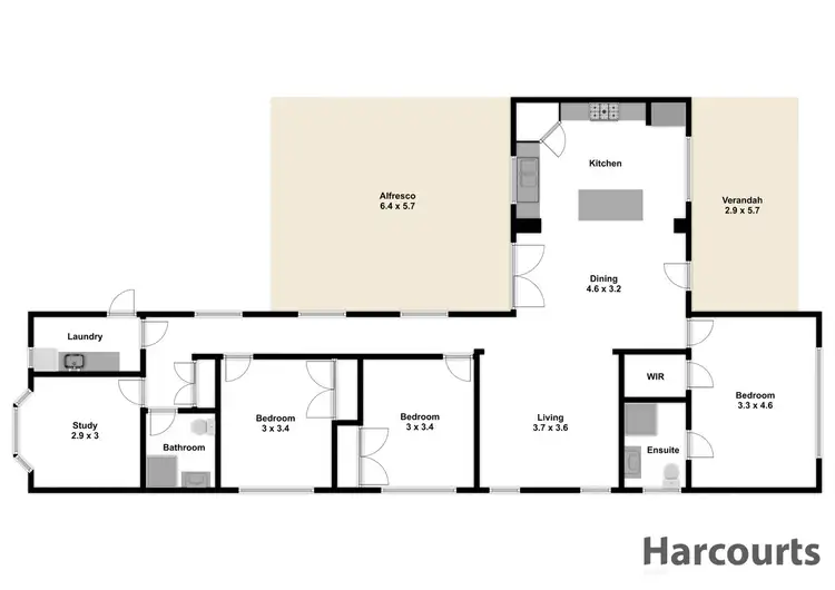 Floorplan of Homely house listing, 25 High Street, Moe VIC 3825