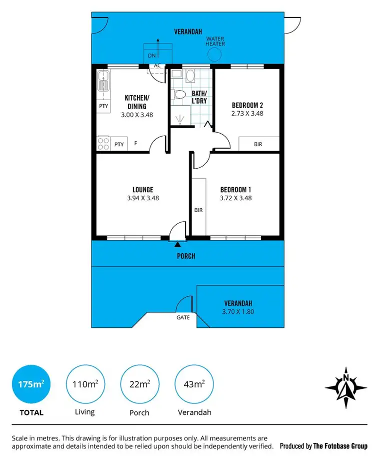 Floorplan of Homely unit listing, 3/12 Primrose Terrace, Rosslyn Park SA 5072