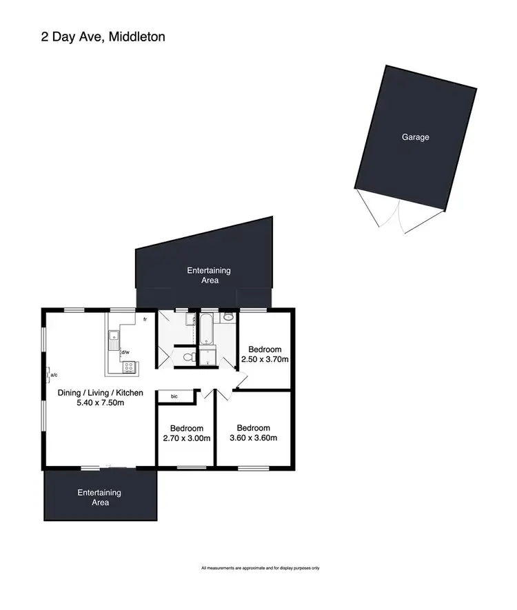 Floorplan of Homely house listing, 2 Day Avenue, Middleton SA 5213