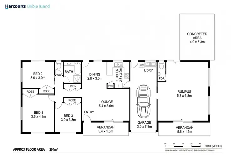 Floorplan of Homely house listing, 5 Larool Ave, Bellara QLD 4507