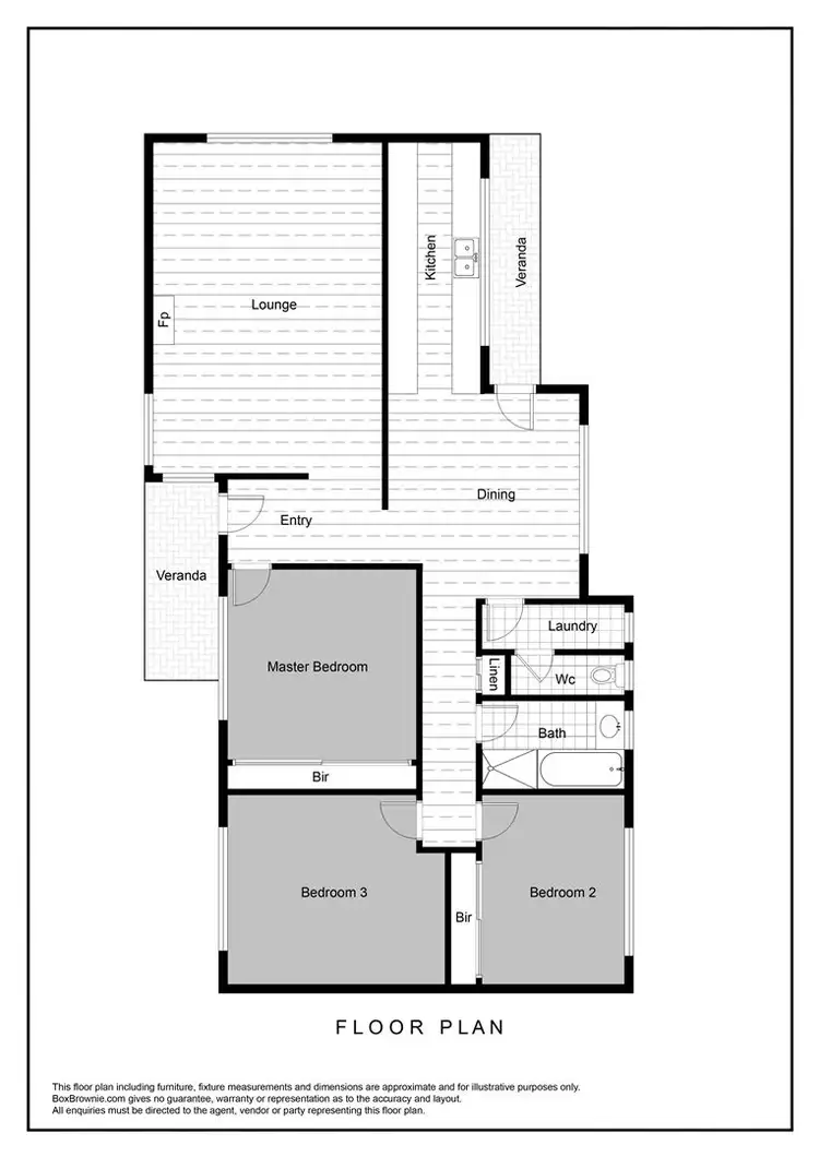 Floorplan of Homely house listing, 10 Anzac Court, Dartmoor VIC 3304