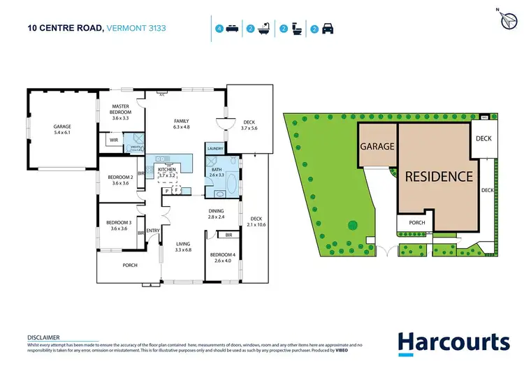 Floorplan of Homely house listing, 10 Centre Road, Vermont VIC 3133