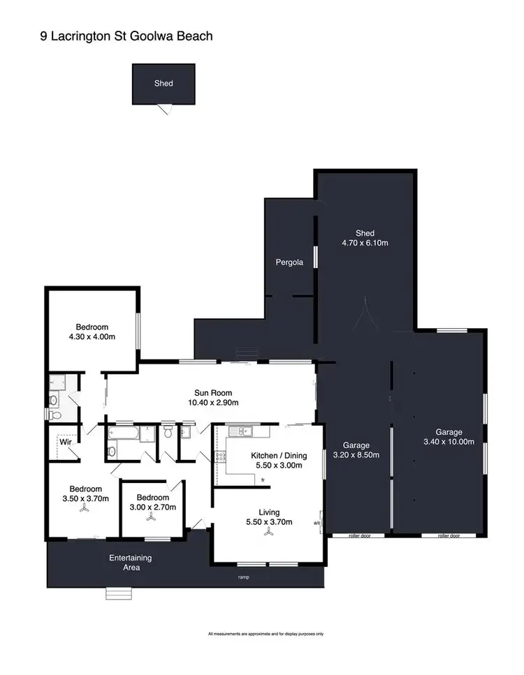 Floorplan of Homely house listing, 9 Lacrington Street, Goolwa Beach SA 5214
