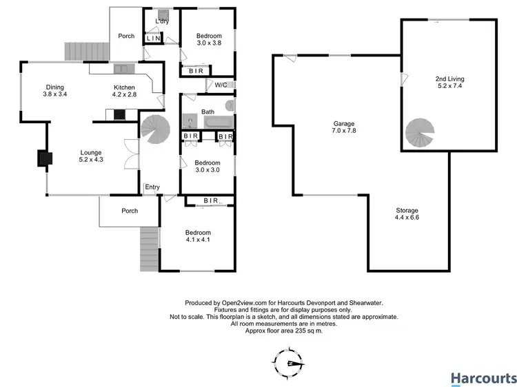 Floorplan of Homely house listing, 55 Percy Street, Devonport TAS 7310