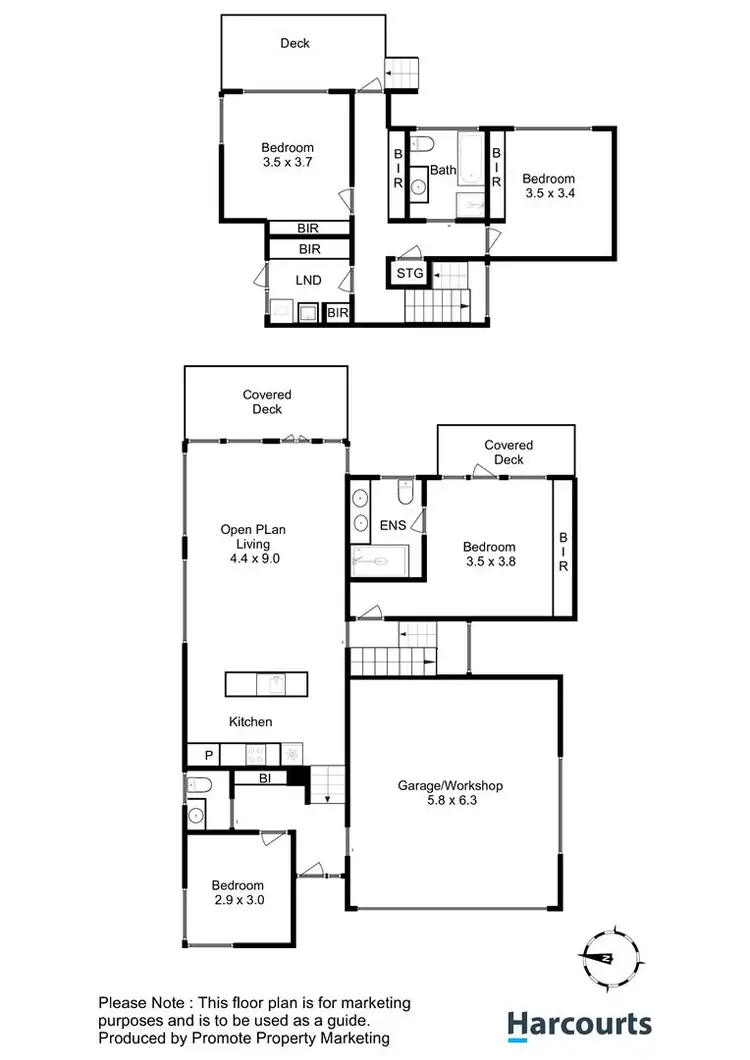 Floorplan of Homely house listing, 4 Dorothy Court, West Moonah TAS 7009