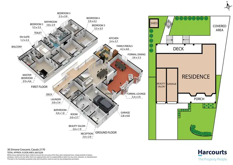 Floorplan of Homely house listing, 30 Simone Crescent, Casula NSW 2170