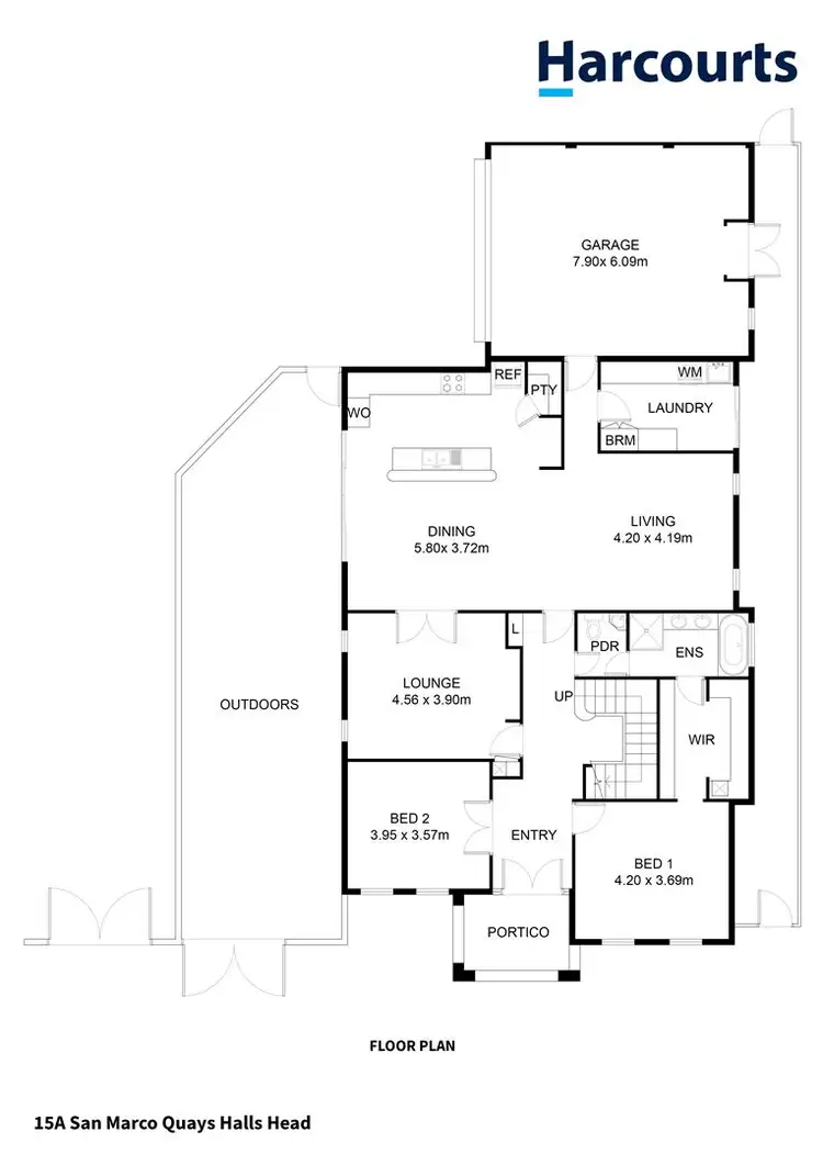 Floorplan of Homely house listing, 15A San Marco Quays, Halls Head WA 6210