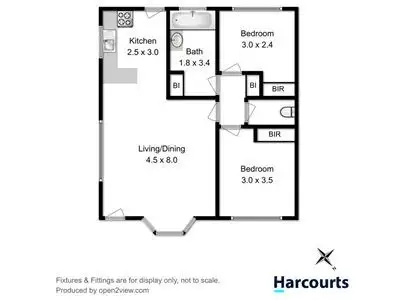Floorplan of Homely unit listing, 30/73 Main Road, Claremont TAS 7011