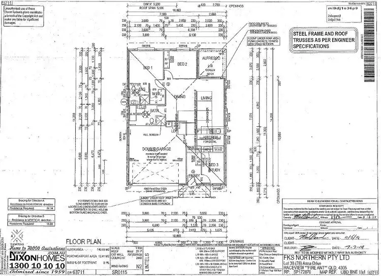 Floorplan of Homely house listing, 78 Anna Drive, Raceview QLD 4305