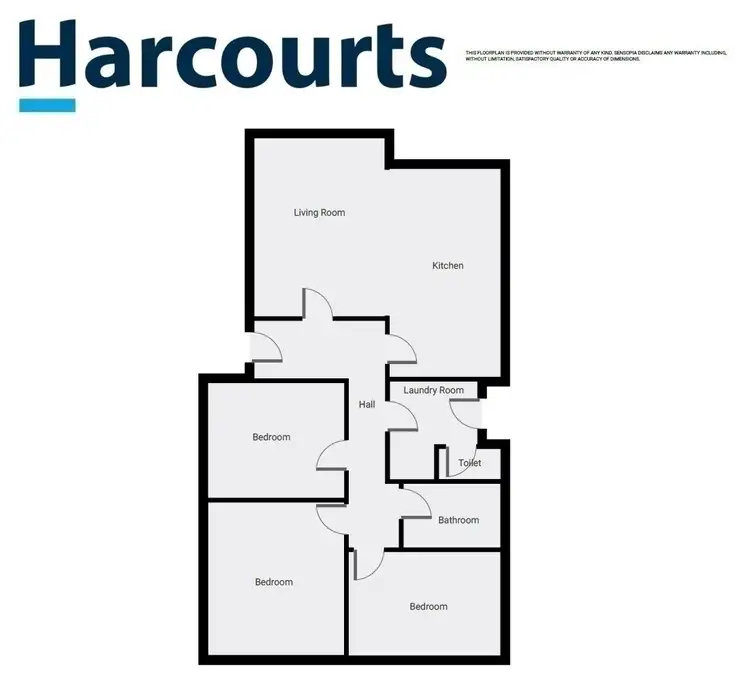 Floorplan of Homely house listing, 1 Puls Place, Horsham VIC 3400