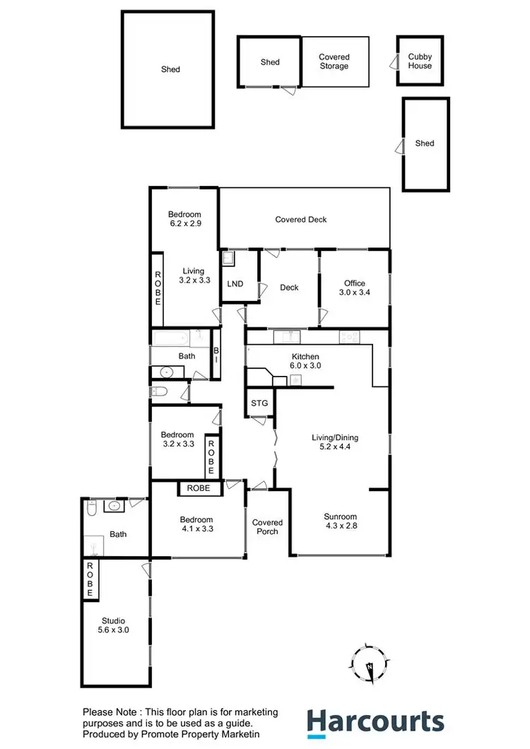 Floorplan of Homely house listing, 97 Clarence Street, Bellerive TAS 7018