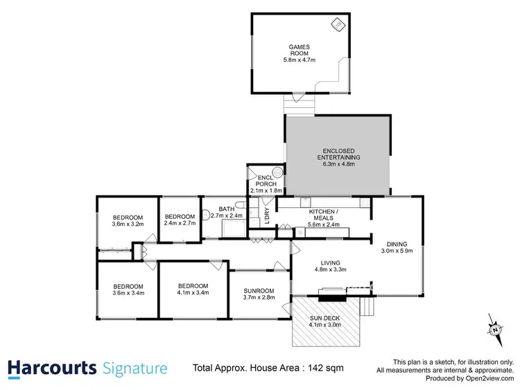 Floorplan of Homely house listing, 4 Dixon Point Road, Sandford TAS 7020