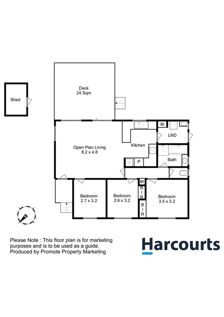 Floorplan of Homely house listing, 5 Graelee Court, Kingston TAS 7050