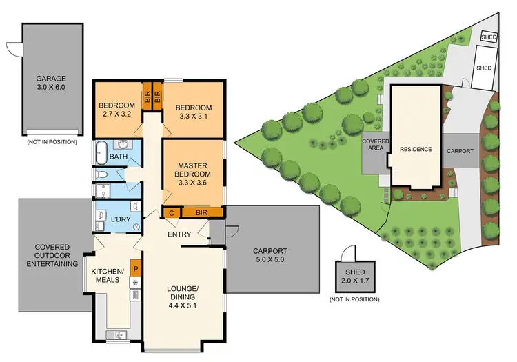 Floorplan of Homely house listing, 6 Taranto Court, Boronia VIC 3155