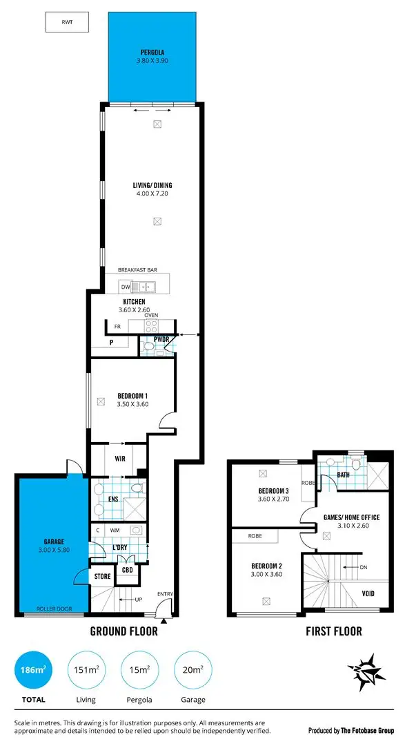 Floorplan of Homely house listing, 3A Reid Street, Seacombe Gardens SA 5047