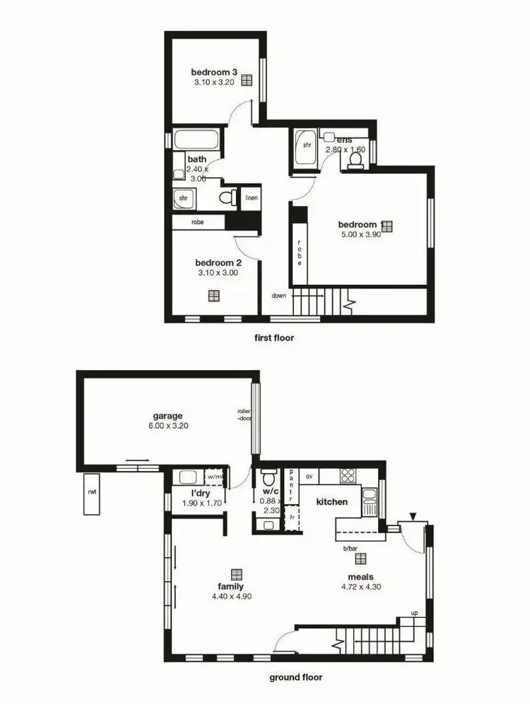 Floorplan of Homely house listing, 3/48 Fenton Avenue, Christies Beach SA 5165
