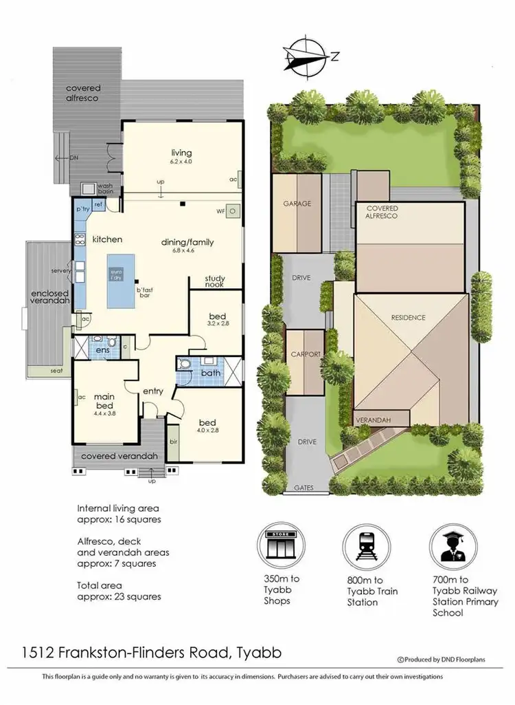 Floorplan of Homely house listing, 1512 Frankston-Flinders Road, Tyabb VIC 3913