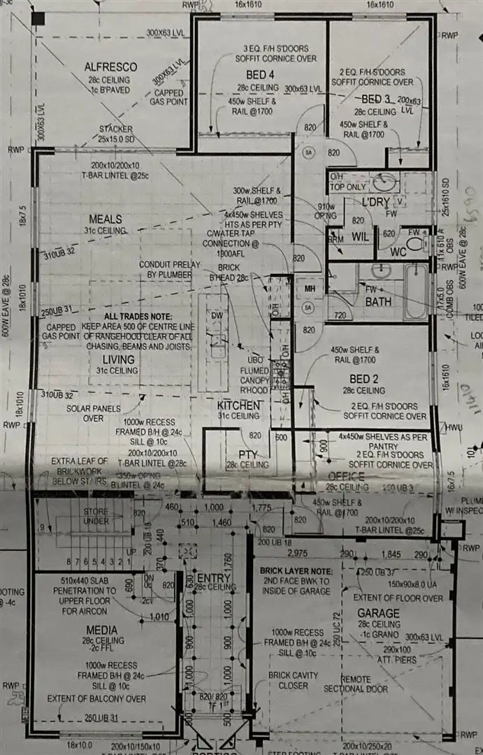 Floorplan of Homely house listing, 35 Torwood Edge, Halls Head WA 6210