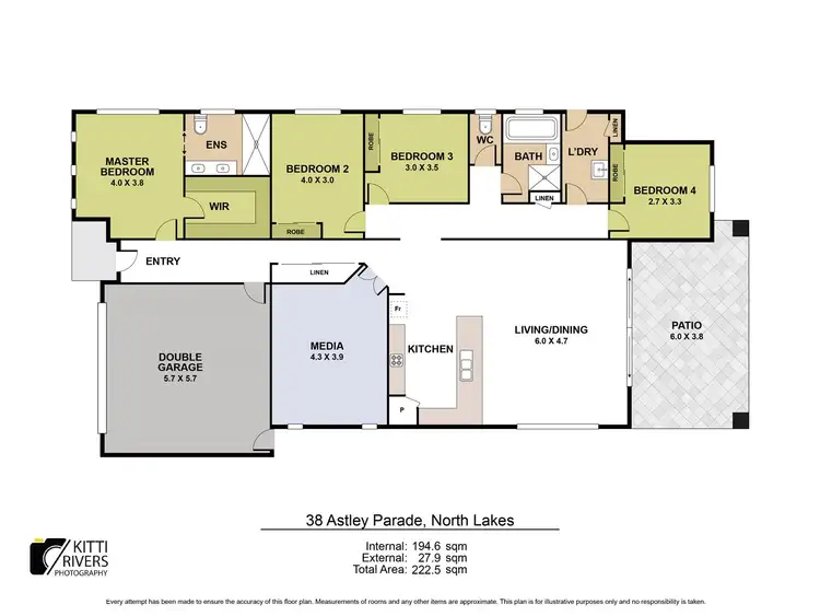 Floorplan of Homely house listing, 38 Astley Parade, North Lakes QLD 4509