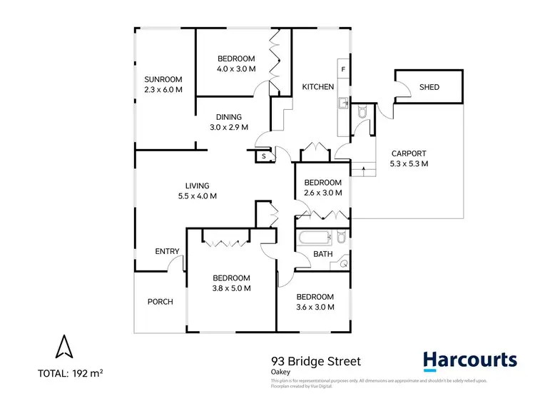 Floorplan of Homely house listing, 93 Bridge Street, Oakey QLD 4401