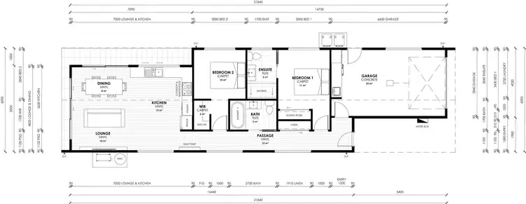 Floorplan of Homely unit listing, 5/22 Alberta Street, Latrobe TAS 7307
