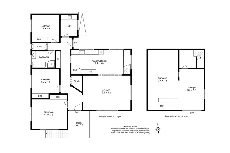 Floorplan of Homely house listing, 24 Atkins Drive, Romaine TAS 7320