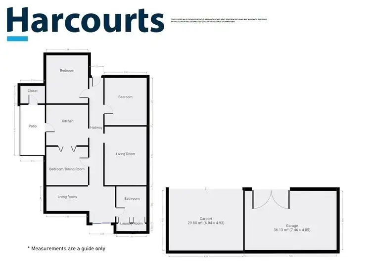 Floorplan of Homely house listing, 16-18 Main Street, Jung VIC 3401