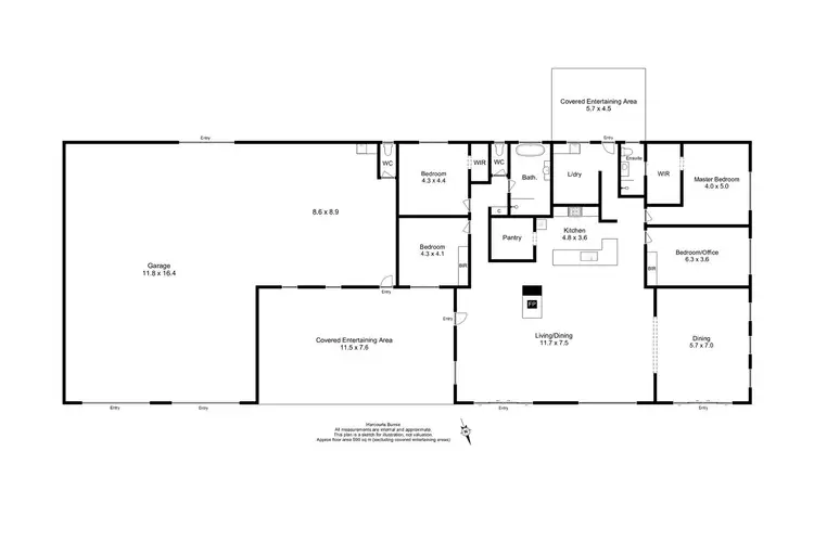 Floorplan of Homely house listing, 139 Lennah Drive, Wynyard TAS 7325