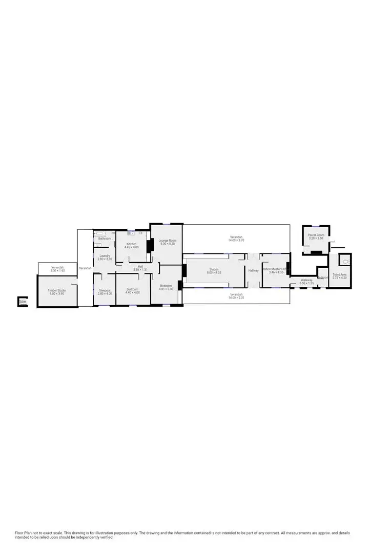 Floorplan of Homely house listing, Lot 499 North Terrace, Orroroo SA 5431