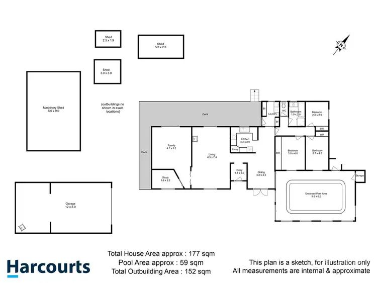 Floorplan of Homely house listing, 295 White Hill Road, Forcett TAS 7173