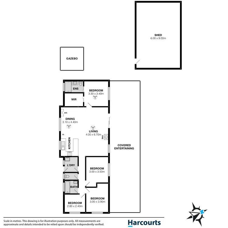 Floorplan of Homely house listing, 17 Kemp Street, Goolwa Beach SA 5214