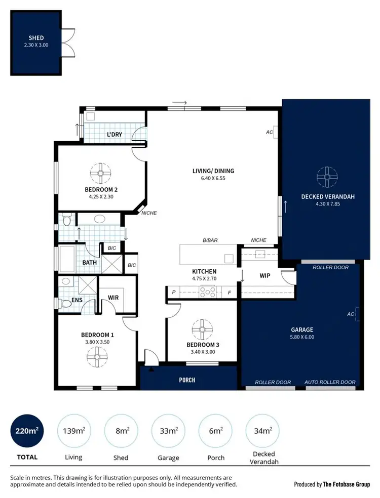 Floorplan of Homely house listing, 3 Gahnia Court, Chiton SA 5211