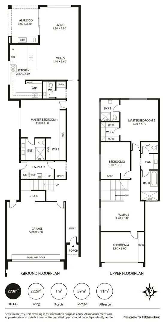 Floorplan of Homely house listing, a & b/14 Gertrude Street, Magill SA 5072