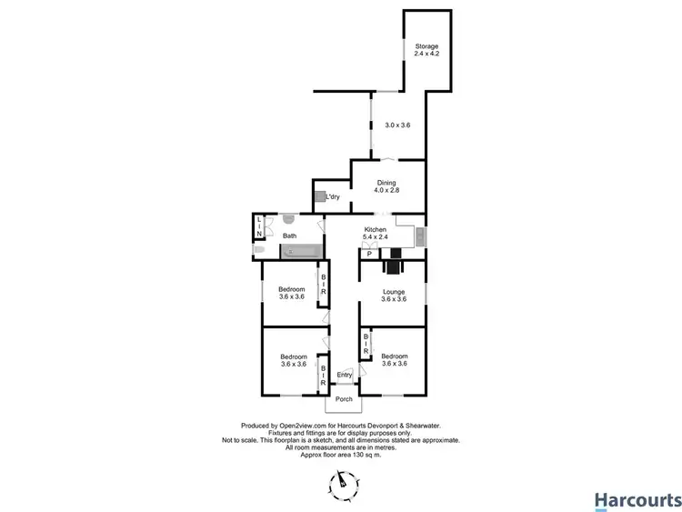 Floorplan of Homely house listing, 32 Elizabeth Street, Devonport TAS 7310