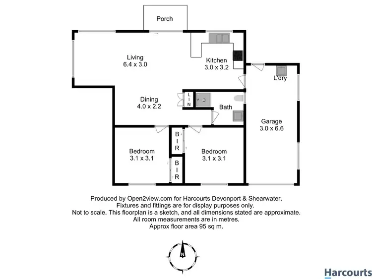 Floorplan of Homely house listing, 36/2-12 North Caroline Street, East Devonport TAS 7310